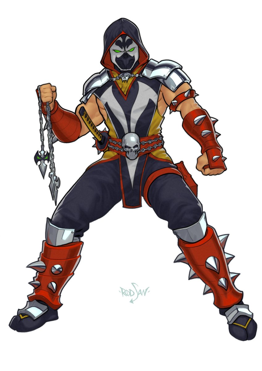rodsanart's tweet photo. Commission - Scorpion + Spawn https://t.co/qOiipC8r2E
