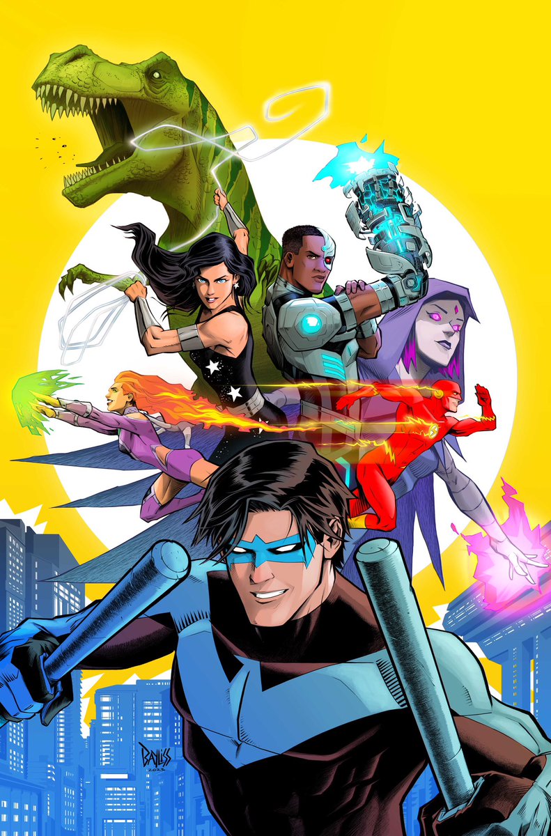 Daniel Bayliss (@danielbaylissb) on Twitter photo My variant cover for TEEN TITANS #10!
<a href="/DCOfficial/">DC</a> #DCComics #DawnOfDC #Titans #Nightwing #Raven #TheFlash #WallyWest #DonnaTroy #Starfire #Cyborg #BeastBoy #Raven My variant cover for TEEN TITANS #10!
<a href="/DCOfficial/">DC</a> #DCComics #DawnOfDC #Titans #Nightwing #Raven #TheFlash #WallyWest #DonnaTroy #Starfire #Cyborg #BeastBoy #Raven
