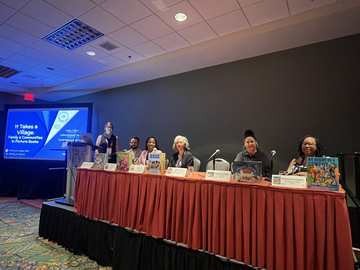 Great author panel discussing spending quality time with those you love! #txla