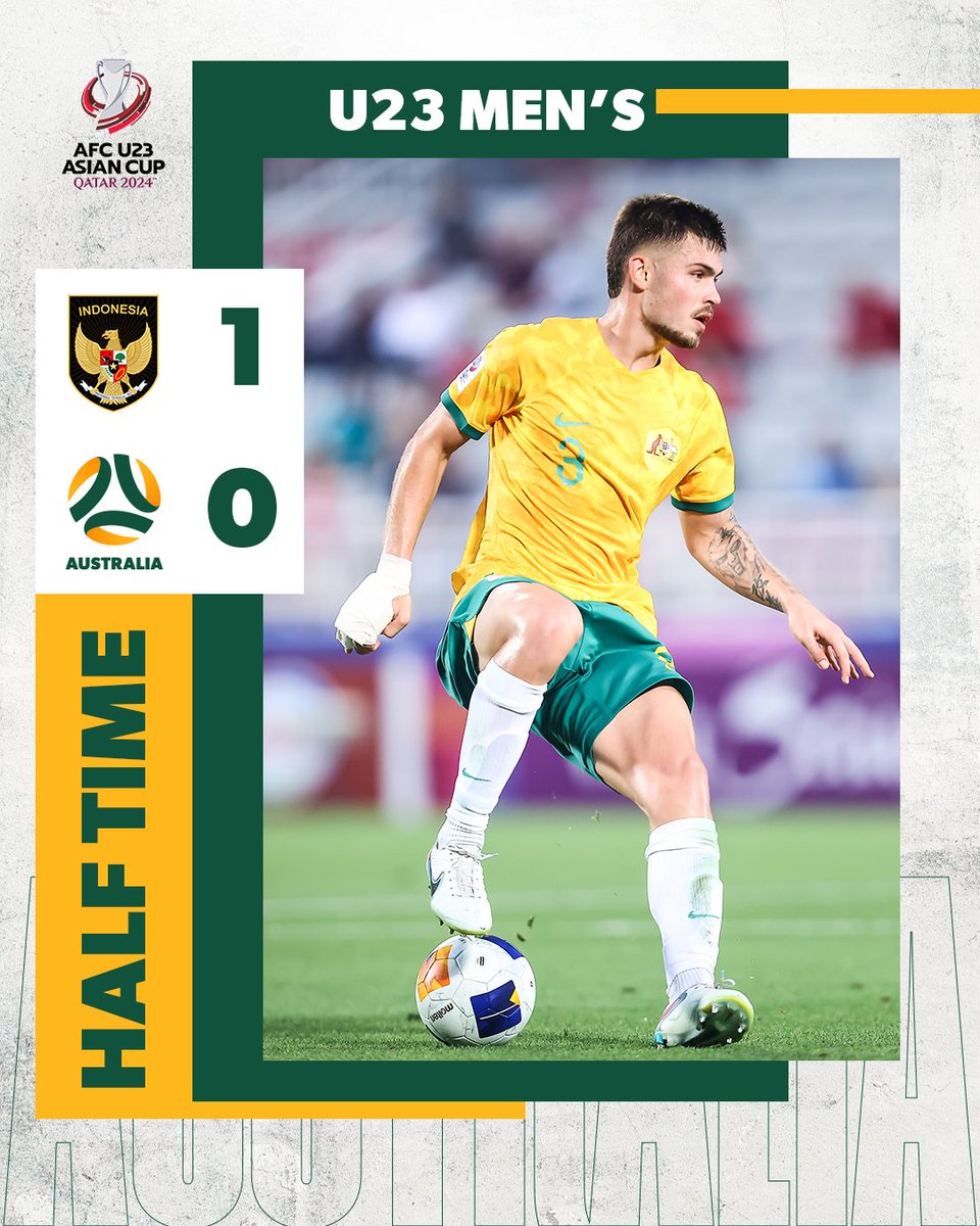 Work to do in the second half #Olyroos #AsianCupU23 #RoadToParis2024