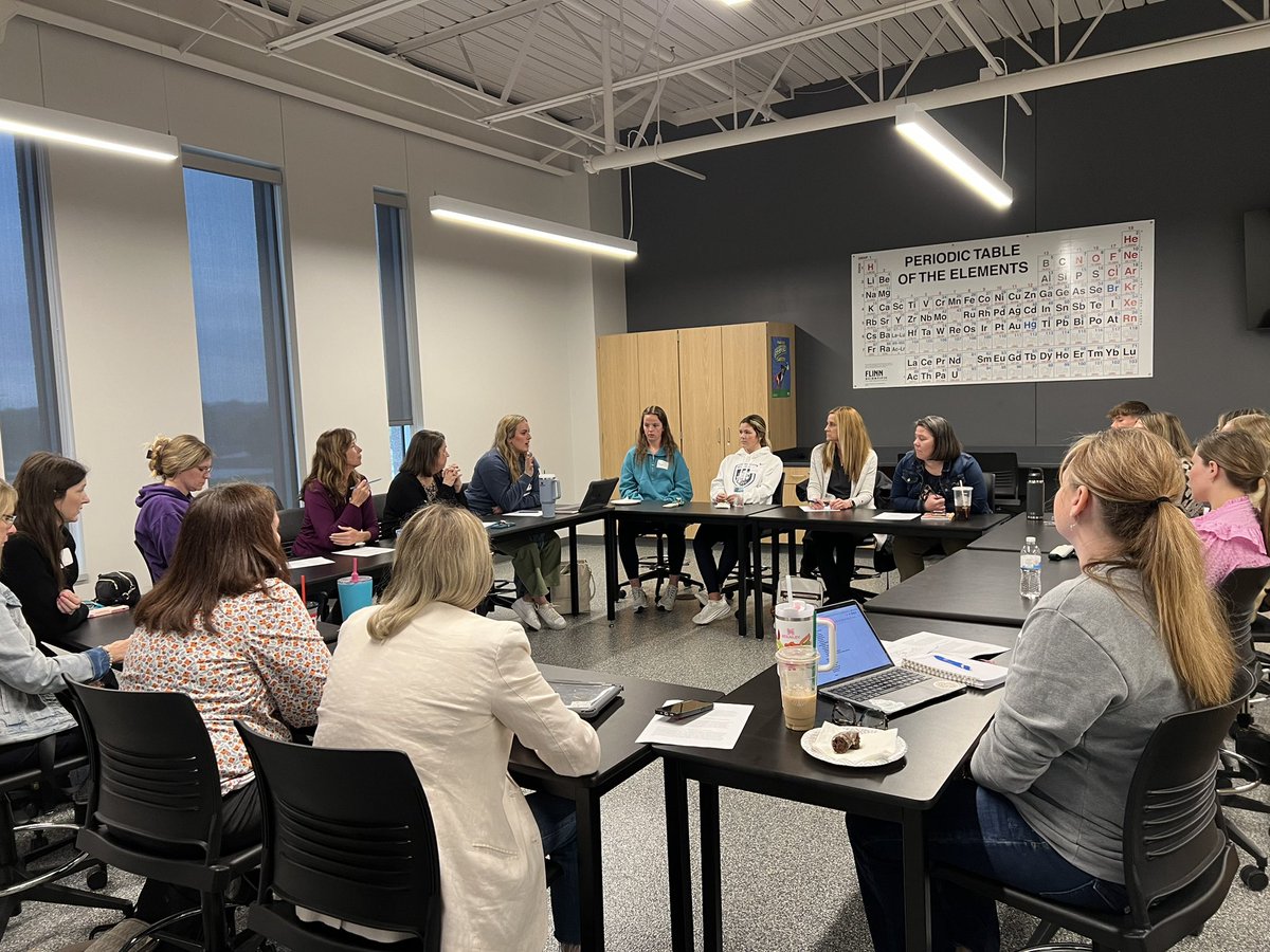 swartz_c's tweet image. USD 232 CTE Advisory Council meetings are happening! Students and Business Partners provided feedback about our CTE programs. Excellent real world communication experience for our students! @USD_232 @DeSotoWildcats @mvjaguars