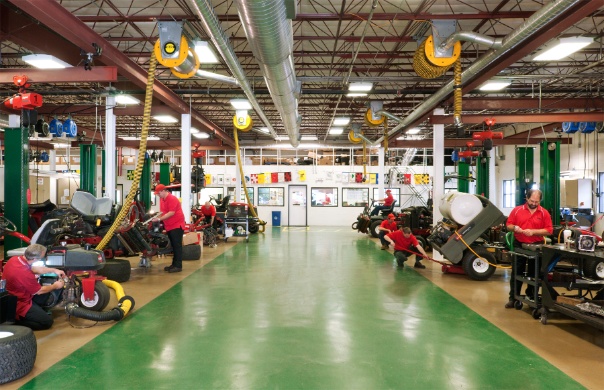 Why Wesco Wednesday! We have a state-of-the-art air-conditioned shop! With Florida Heat, we want our employees to be comfortable! #WhyWesco #WescoTurf #HectorTurf #Toro #LoveWhereYouWork