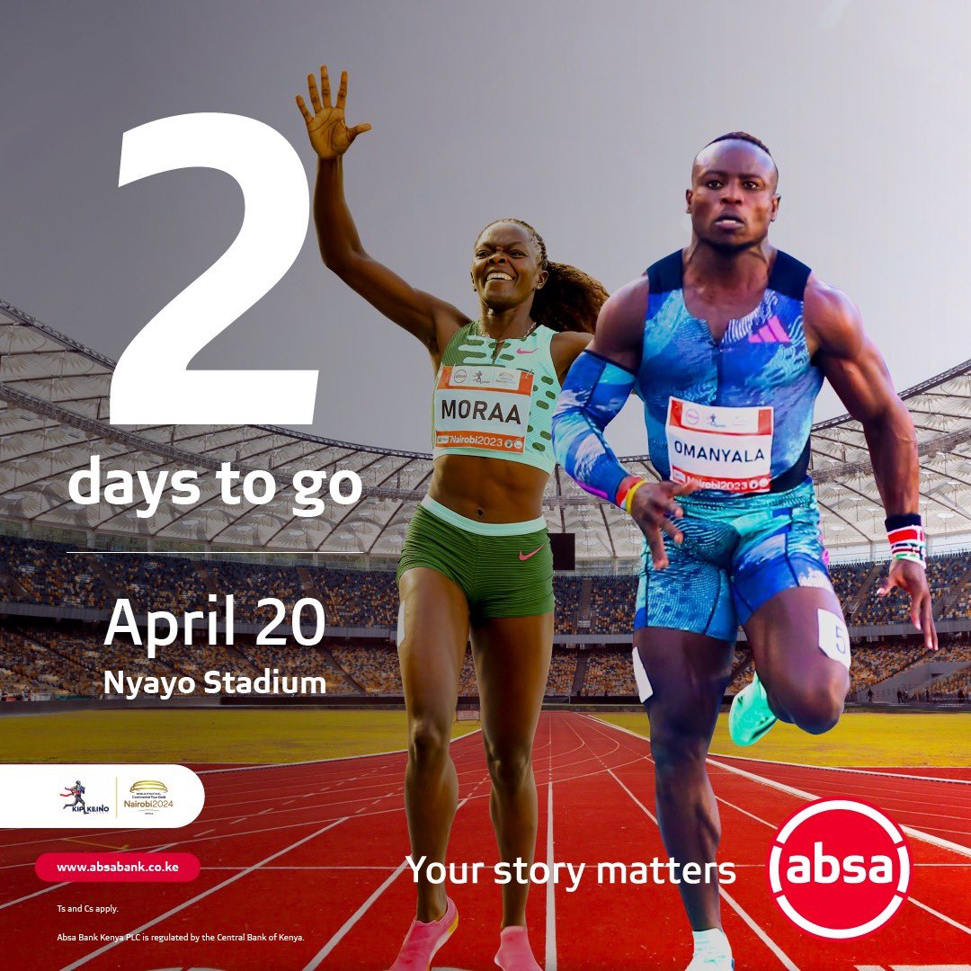 Mary Moraa and @Ferdiomanyala will be looking to write their #AbsaKipkeinoClassic2024 story by defending their titles. Can they do it? Only one way to find out. #TujazeNyayo this Saturday and witness this greatness unfold. #YourStoryMatters