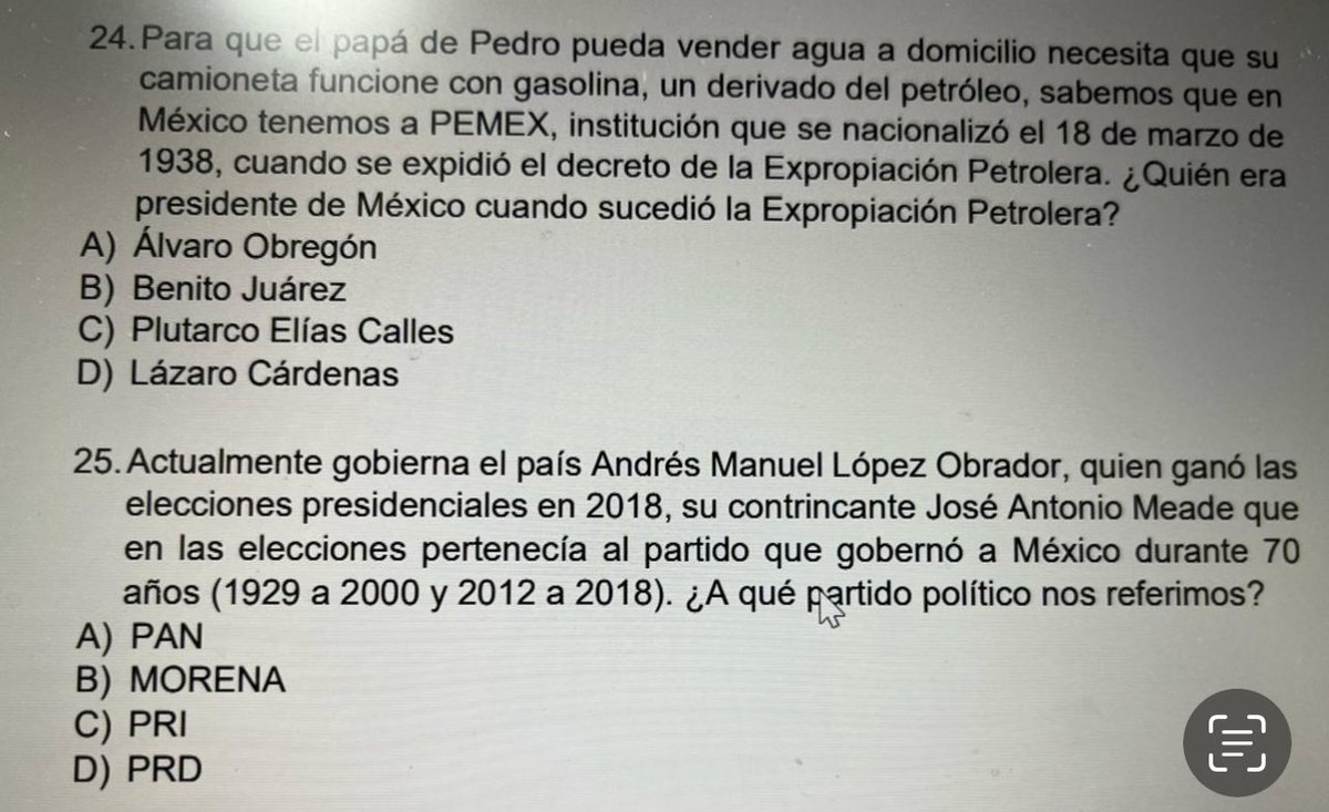 Cuando pienso que mi indignación y mi asco con este gobierno no puede ser peor, me vuelven a sorprender Esta semana se llevó a cabo, en todas las escuelas del país, la “Olimpiada del Conocimiento INFANTIL” organizada por la SEP Estas son algunas de las “preguntas” que les