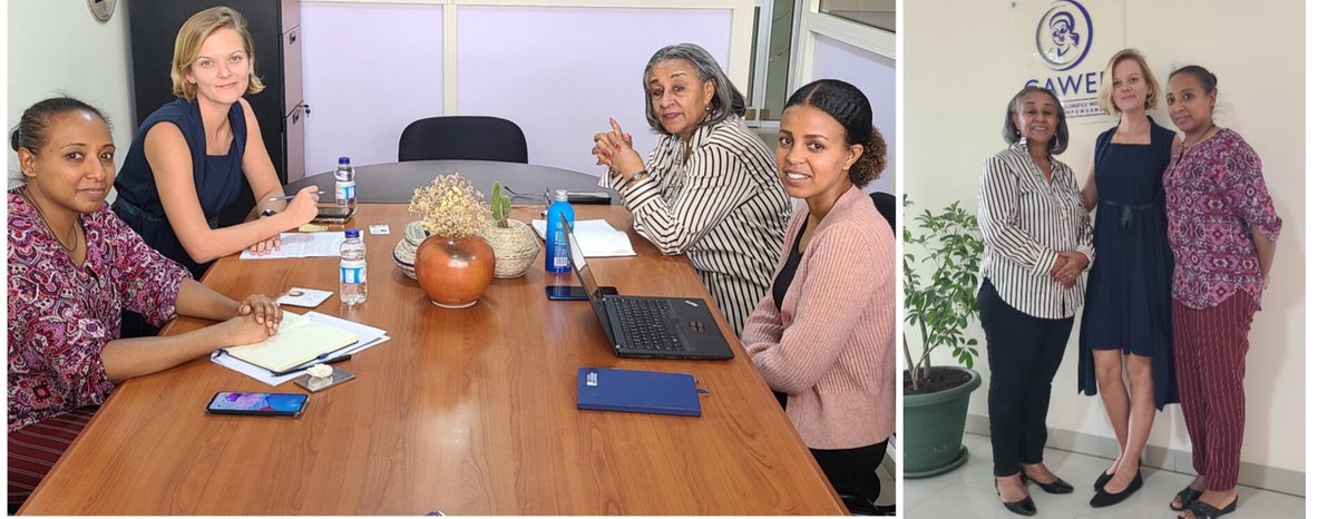 CAWEE Met with the Team of the EU Delegation to Ethiopia The Executive Director of CAWEE Met with the Team of the EU Delegation to Ethiopia, Aleksandra Tor & Lulit Assefa from the Governance and Peace Team, April 18, 2024, at CAWEE’s Office. #discussion #partnership #peaceful