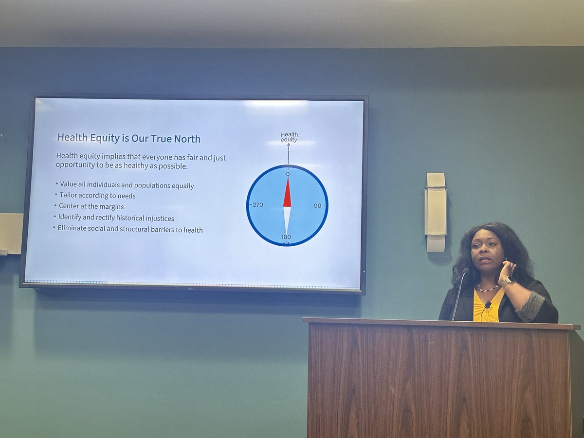 Thank you @DrCrystalCene for an impactful @WakeForestIM Grand Rounds talk re: Strategies for Advancing Health Equity in Academic Medicine and for the reminder that #HealthInequities impact ALL. #HealthEquityIsOurTrueNorth #OnwardandUpward