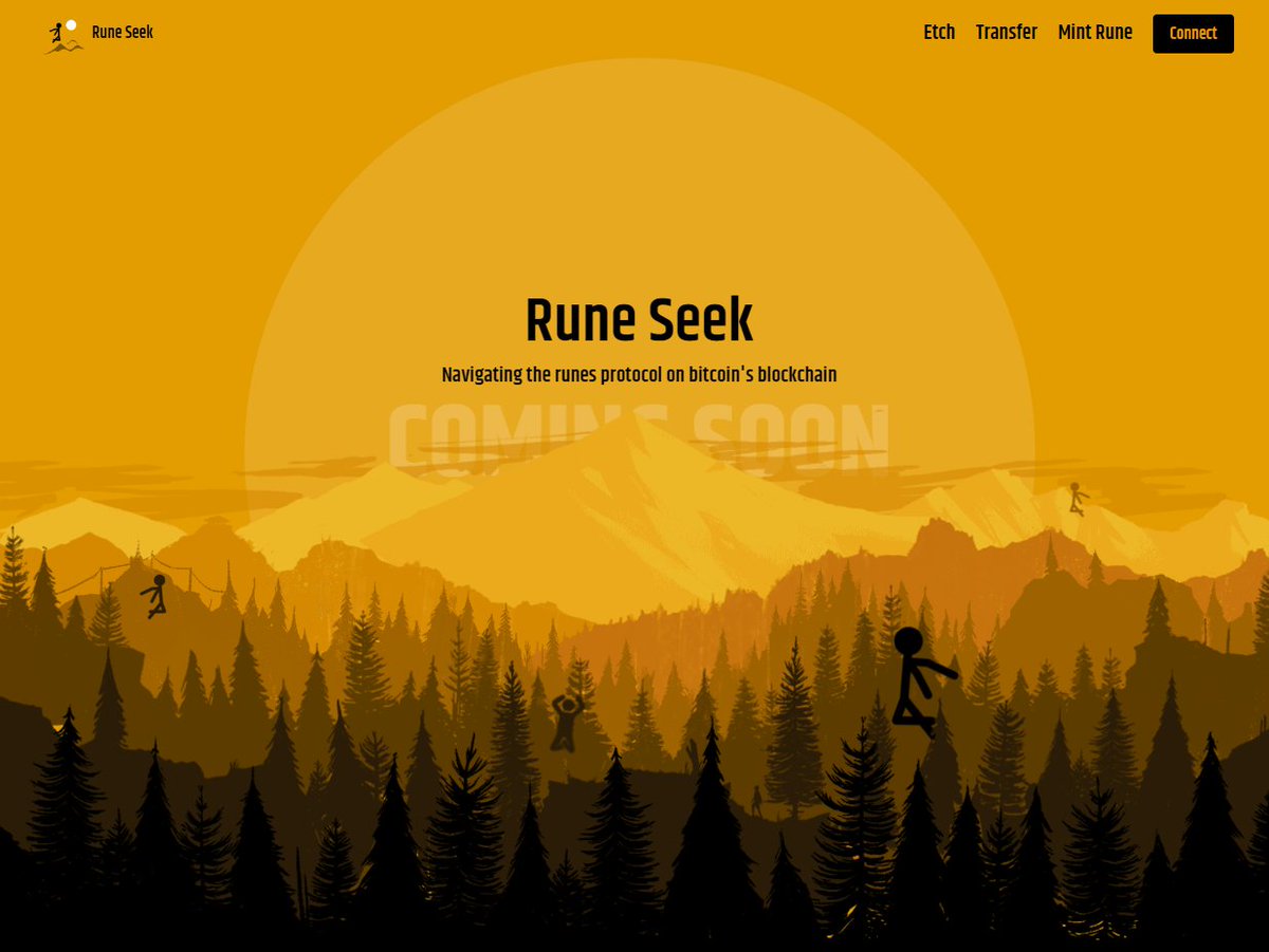 🔥 ANNOUNCEMENT 🔥  ARE YOU READY!?!?!

We are launching Rune Seek, a runes platform, looking to provide data analytics, advanced tools, pre-mine launchpad, multi-mint, and discord alert service. 

🔥 Our public API for runes data will up soon! 🔥

 Most of the platform will not