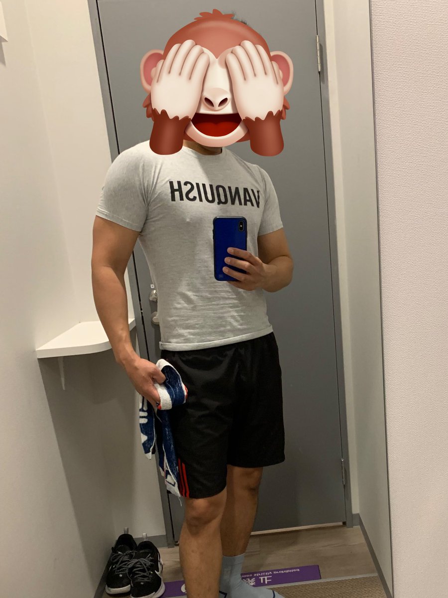 自分をマッチョだと認識していいの、どの体型なんだろう？？💦
あ〜乳首ばかりが目立ってしまう😂