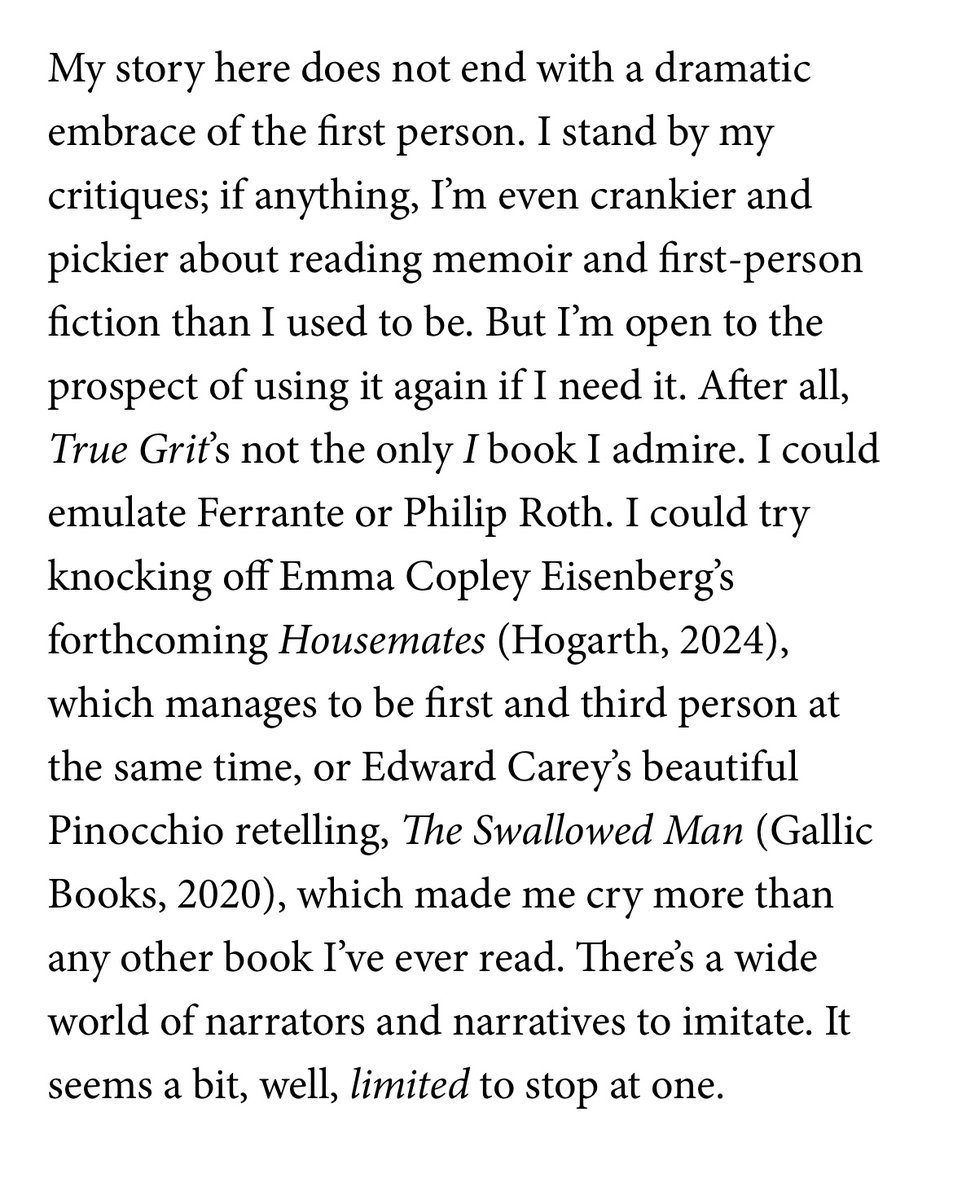 Loved this @poetswritersinc craft capsule by @lilyjmeyer & overjoyed to see shoutout to Housemates! pw.org/content/to_use…