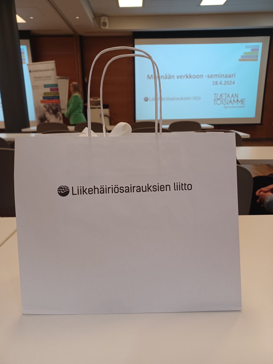 markusmlappi's tweet photo. Pääsin tänään osallistumaan Liikehäiriösairauksien liiton Mennään verkkoon -hankkeen seminaariin. Olipa ilahduttavaa päästä ajan tasalle hienon hankkeen toiminnasta, ja tavata tuttuja. Lämmin kiitos ja onnea matkaan #digituki parissa! ⭐️@Liikehairiofi https://t.co/vwDuDmeBQZ