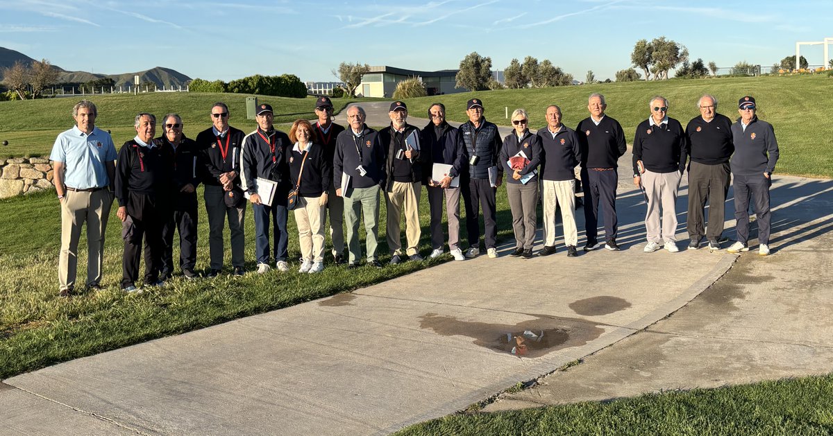 ⛳Nuevo Seminario de 𝗩𝗮𝗹𝗼𝗿𝗮𝗰𝗶𝗼́𝗻 𝗱𝗲 𝗖𝗮𝗺𝗽𝗼𝘀 en El Encín Golf. Con el objetivo de que los criterios de los valoradores españoles sean homogéneos. 🙋‍♂️Han participado 17 valoradores de distintas zonas de la geografía española. rfegolf.es/Noticias/NewsD…