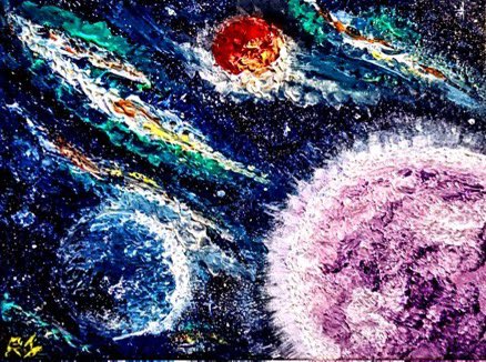TDZ_ART's tweet photo. Space Paintings I created.
Celestial Planets 1 & 2
Which one is your favorite?
🧑🎨#ArtistOnTwitter
🎨#Artistonredbubble https://t.co/d5E33GUvo8