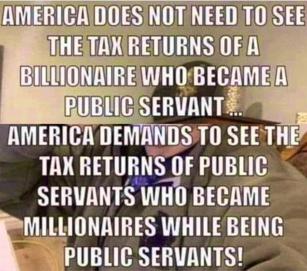 Who thinks an investigation into every Senator and State Rep.’s finances should be conducted ? 🙋‍♂️