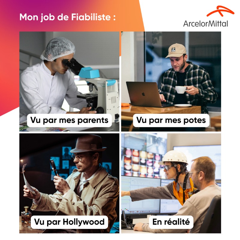 ArcelorMittalF's tweet photo. 🤔 Être fiabiliste chez ArcelorMittal c'est quoi ?

✔ Développer et optimiser la fiabilité des équipements
✔ Animer des groupes de travail en utilisant les méthodes de fiabilisation
✔ Guider les pilotes d'analyse de panne
... entre autres !

👀 Retrouvez nos offres :