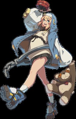 So im thinking about buying one of the Guilty gear dlc character and i just realised 
IS SHE USING A FUCKING HANDCUFF TWICE HER SIZE FOR A BELT ????