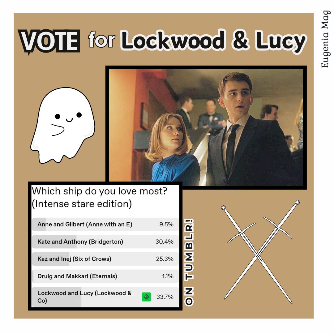 VOTE on Tumblr for LOCKWOOD AND LUCY tumblr.com/eventide100/74… #LockwoodandCo #SaveLockwoodandCo #BookRecForLittleYou Lockwood and Co on 35 Portland Row