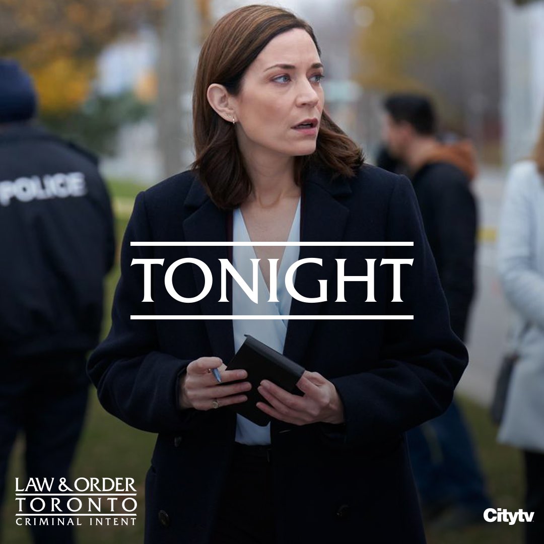 TONIGHT! Watch an all-new episode of #LawandOrderToronto #CriminalIntent at 8/7c on @city_tv or stream it on Citytv+ #LawandOrderThursday #Toronto #DunDun