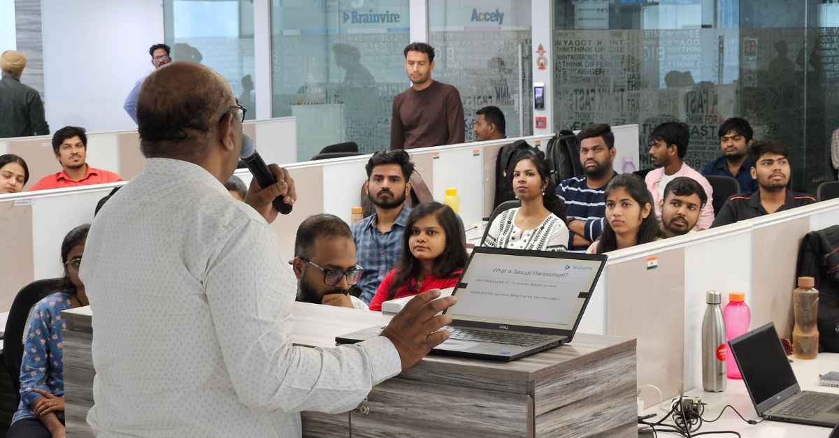Accely takes proactive steps towards fostering a safe and inclusive workplace with the recent POSH training session.
Together, we're shaping a culture of respect, equality, and accountability!

#Accely #RespectAtWork #AccelyCulture #SafetyFirst #POSHTraining #WorkplaceEmpowerment