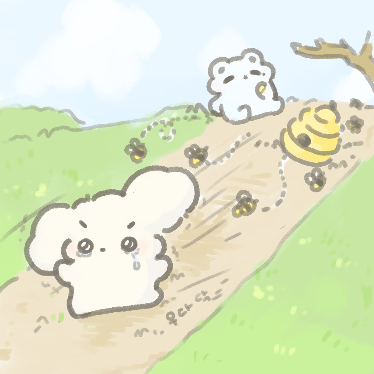 🐶 

 "아니 그고를 왜건들려 .ᐟ ㅜ"