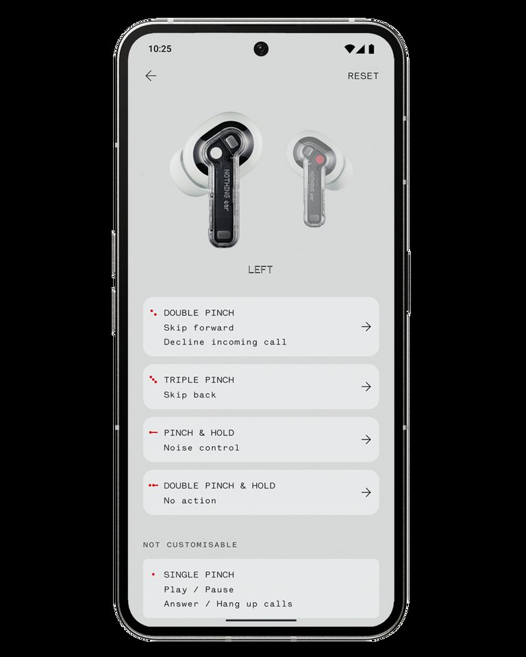 GreedyTech's tweet photo. Nothing Ear will be sold for βΉ10,999 on April 29 @Flipkart
Thoughts?
(4/4)
@nothing @nothingindia @getpeid #ActiveNoiseCancellation #ANC #LDAC #LHDC #NothingXApp #BassEnhancedAlgorithm #PinchControls #InearDetection #DualConnection #AdaptiveANC #NothingEara #Eara #GreedyTech https://t.co/r2v3hfmlfb