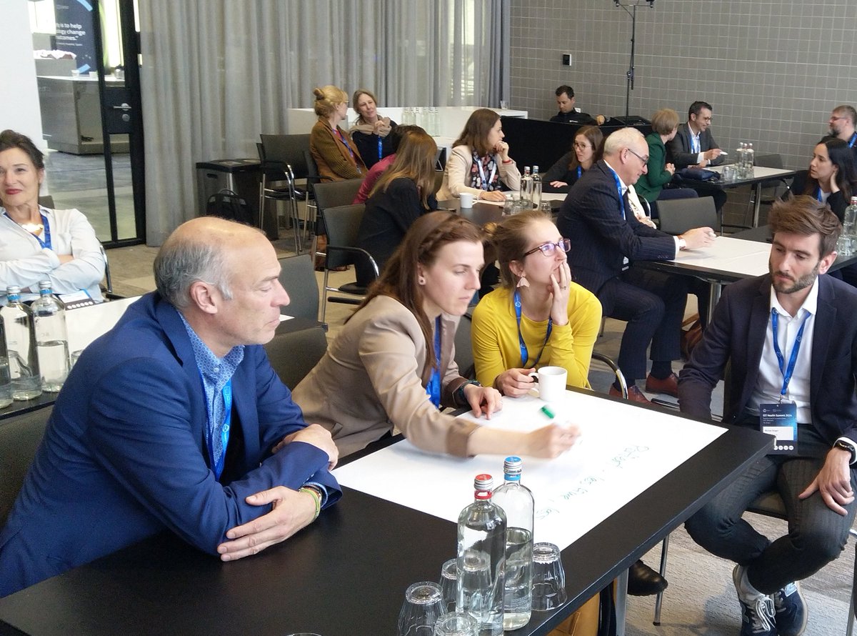 Another engaging workshop at the #EITHealthSummit! Diving into the world of Health Technology Assessment (#HTA) with the guidance of Lucas Goossens, Sanna Azzouz and Hamraz Mokri.
Discussing real-life examples in cardiology and the impact of HTA on patient outcomes.