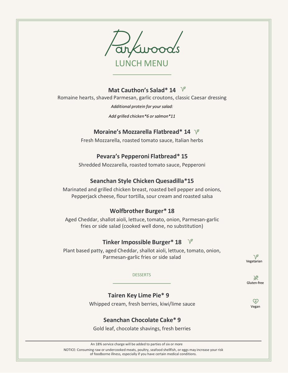 JordanConInc's tweet photo. Craving something different than what’s on the menu while you’re at #JordanCon2024?
Parkwoods, the restaurant located at the hotel, has you covered with a fun, Wheel of Time themed menu! Friday through Sunday, you can order lunch from 12 PM to 2PM and dinner from 4 PM to 11 PM. https://t.co/EZCRvCqydO