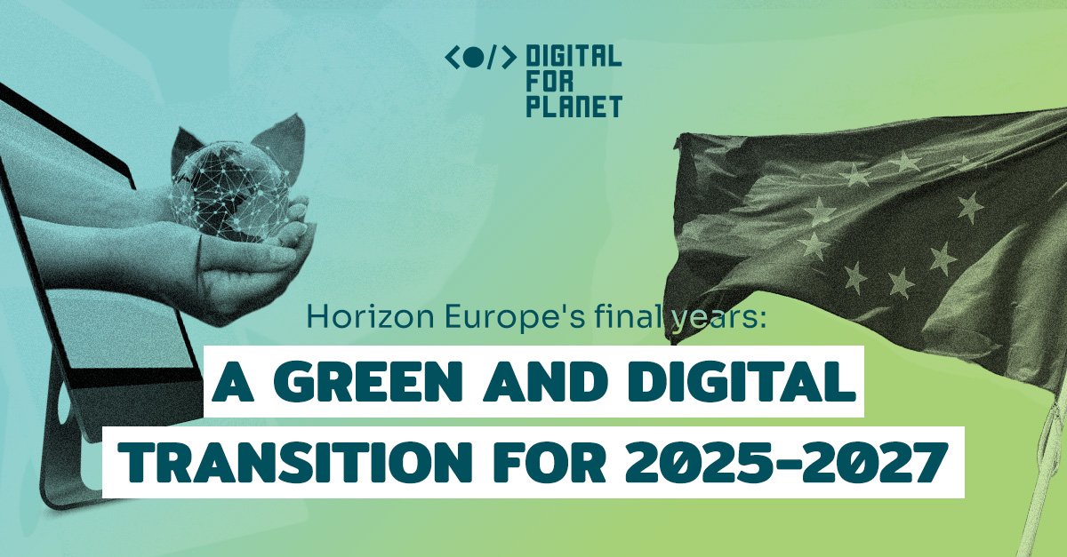 Digital4Planet's tweet image. The European Commission published the Horizon Europe strategic plan 2025-27 with 3 key strategic orientations: green transition, digital transition, and building a resilient, competitive, inclusive &amp;amp; democratic Europe.

👉digital4planet.org/horizon-europe…

#Tech4Good #DigitalSustainability