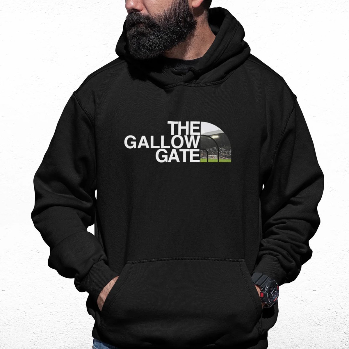 Inspired by the most iconic and famous stand at St James' Park, The Gallowgate. This hoodie pays homage to the home of the Geordies and the fans which make The Gallowgate so great 🖤🤍 We've restocked 30+ hoodies today 👉 toonarmy.com/shop/product/t… #NUFC