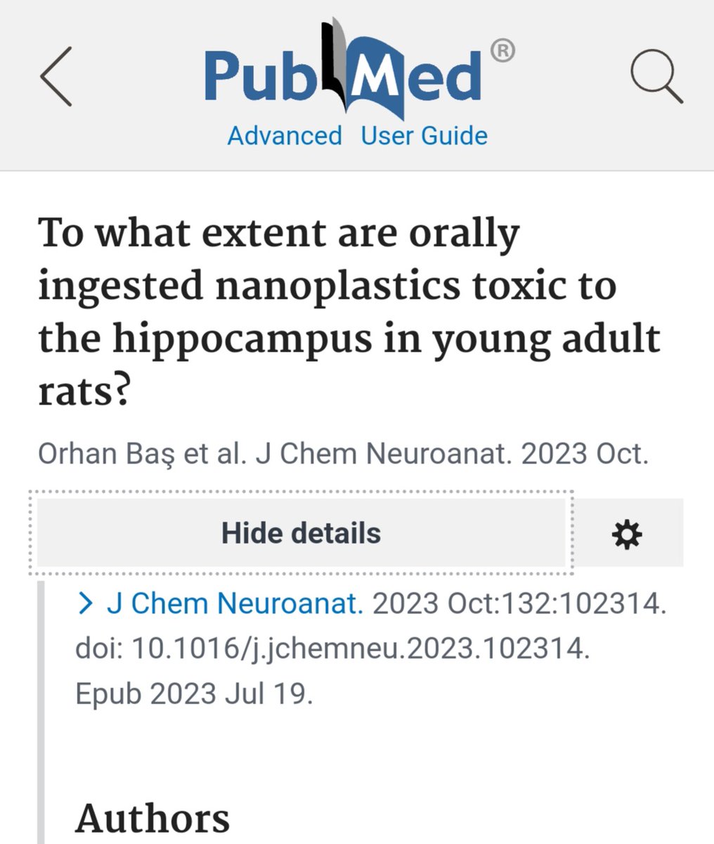 Maskelerin nanoplastik ve mikrofiber içermesi

Atık maskelerin suyu toprağı mikroplastizize etmesi

Ambalajlı gıdalar ve plastik şişelerde su içilmesi

Hepsi ama hepsi.

Hipokampus nörodejenerasyonu ve davranış değişikliği içindi.

Bu Türk araştırmacı Farelerde bunu ortaya…