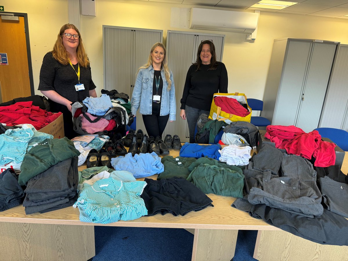 We've launched a new project and are seeking donations of school uniform to be recycled back into the community for our customers in need.