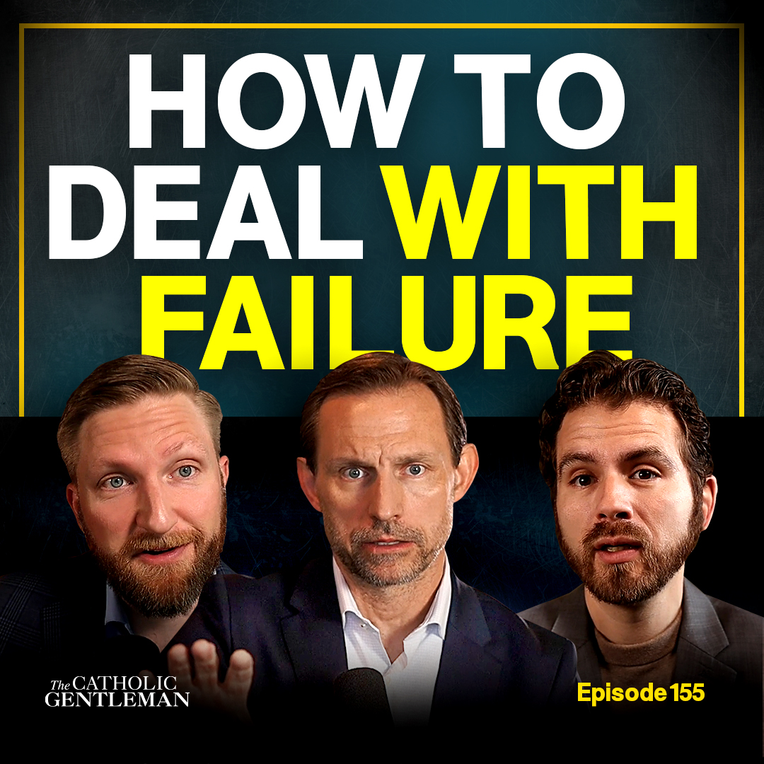 Why do men fear failing? This is one of the most Googled questions, relating to failing jobs, dating, family, etc. We explain why this is the case and how men can deal with it 👉 catholicgentleman.com/2024/04/why-yo… #catholic #catholicmen #failure #men #catholicpodcast #CatholicTwitter