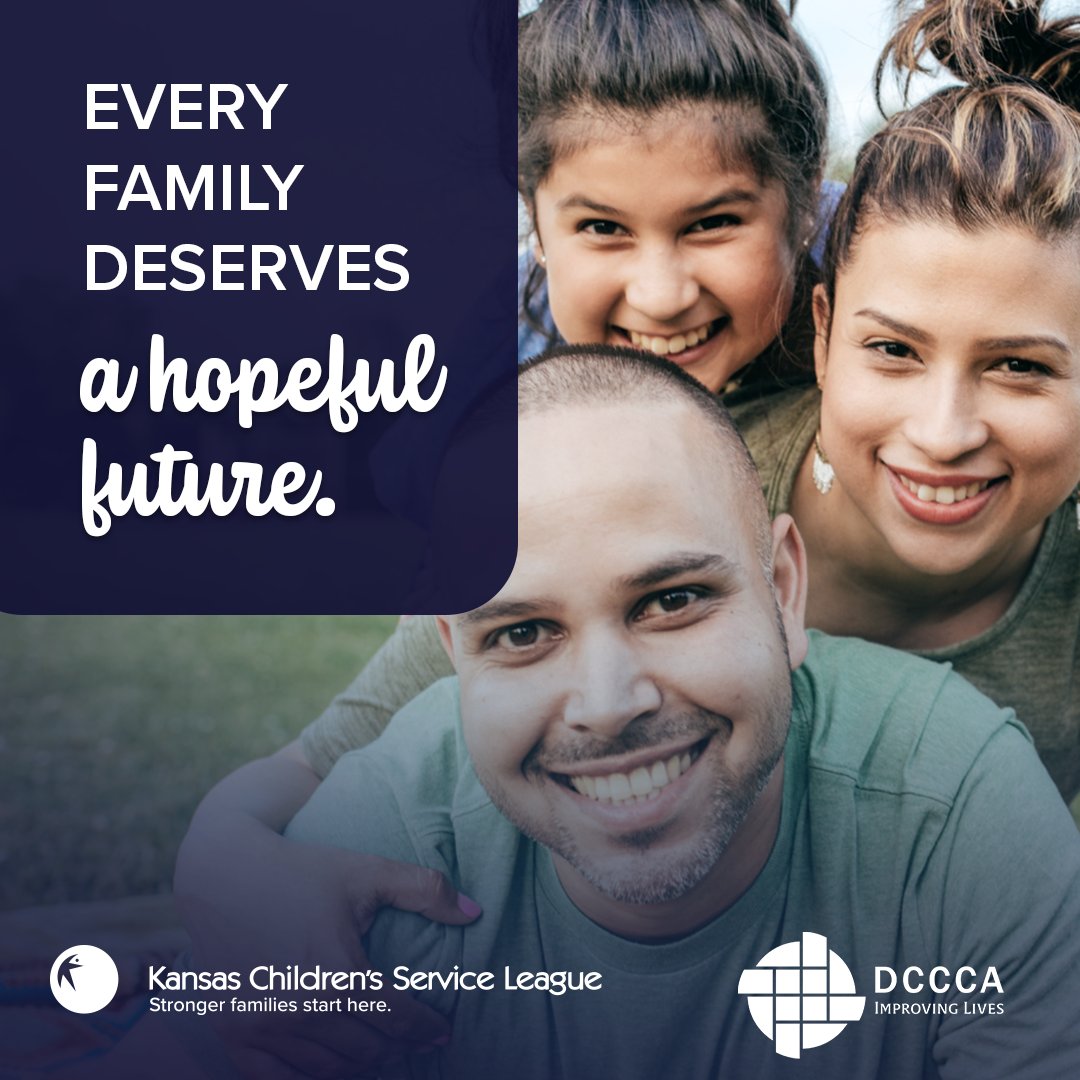 DCCCAInc's tweet photo. Children, parents and caregivers can only reach their full potential if they are supported and valued. At DCCCA, we believe that every family deserves a hopeful future.
#CAPMonthKS #BuildingHopefulFutures #ChildAbusePrevention #DCCCA https://t.co/JTsOITaNOr