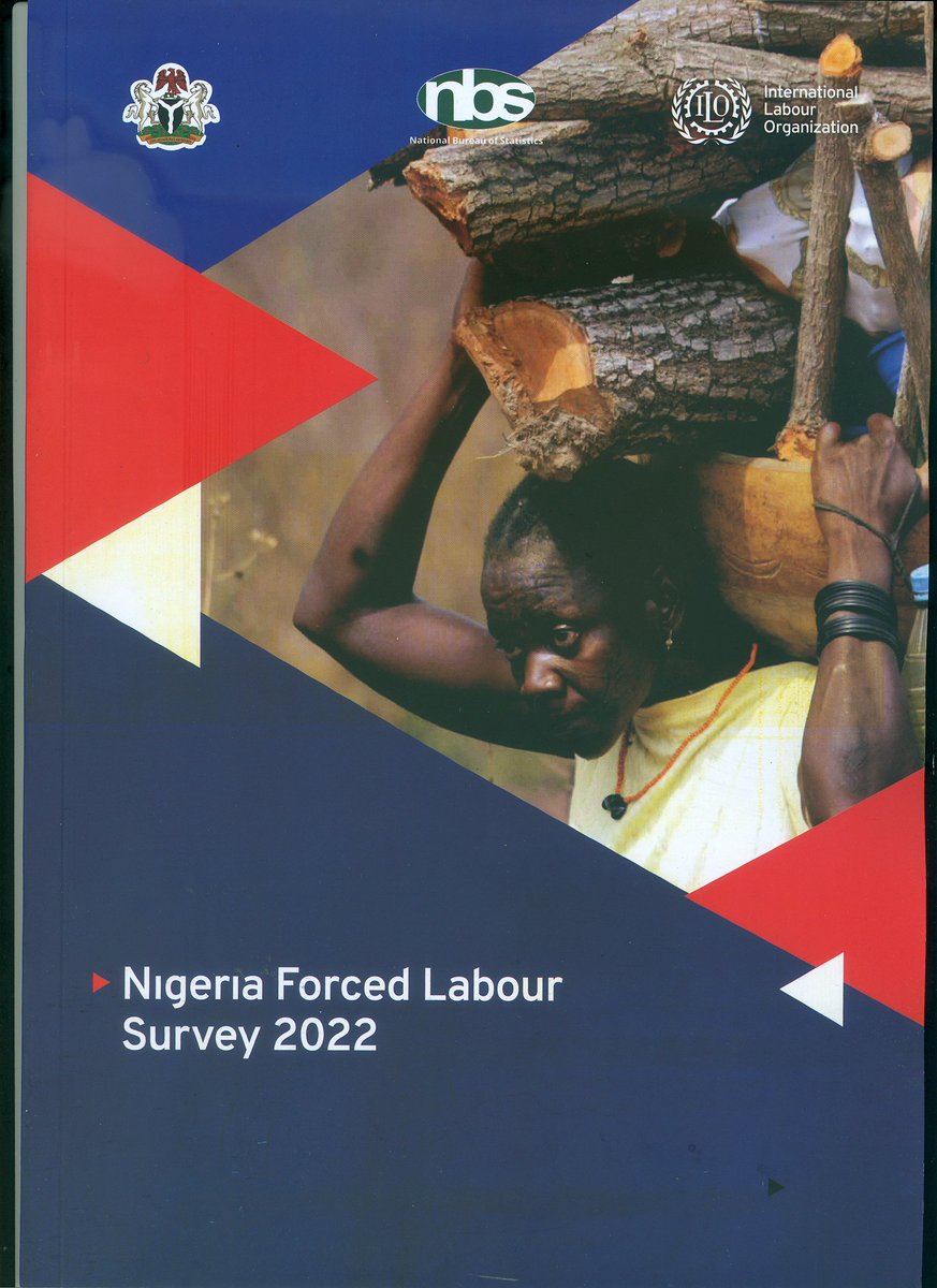The @ILOAbuja, @FMLE, @NBS, with participation of @USDOL and other stakeholders today, 18th April 2024, launched Nigeria #childlabour and #forcedlabour Survey (NCFLS) reports at @ECOWAS Secretariat, Abuja Nigeria.