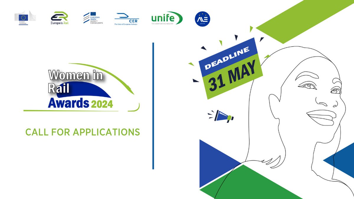 📣 Calling all women for this year´s first “Women in Rail Award” honoring outstanding personalities and achievements in the rail sector. The ceremony will take place at #InnoTrans2024 on Sept. 25th. Applications are open until May 31st. innotrans.de/en/press/blog/…