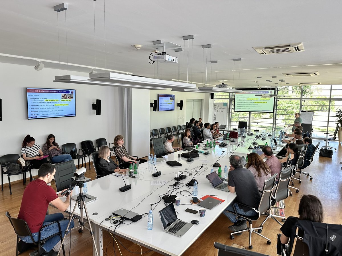 TARDIS (@tardis_eu) on Twitter photo 🥁 Three amazing days full with exchange of ideas, fruitful discussions and innovative solutions! 💡
✊ That is the spirit of TARDIS project whose 4th General Assembly is hosted at the Faculty of Technical Sciences, <a href="/FTN_NS/">FTN Novi Sad</a> , from 15-17 April 2024. 🥁 Three amazing days full with exchange of ideas, fruitful discussions and innovative solutions! 💡
✊ That is the spirit of TARDIS project whose 4th General Assembly is hosted at the Faculty of Technical Sciences, <a href="/FTN_NS/">FTN Novi Sad</a> , from 15-17 April 2024.