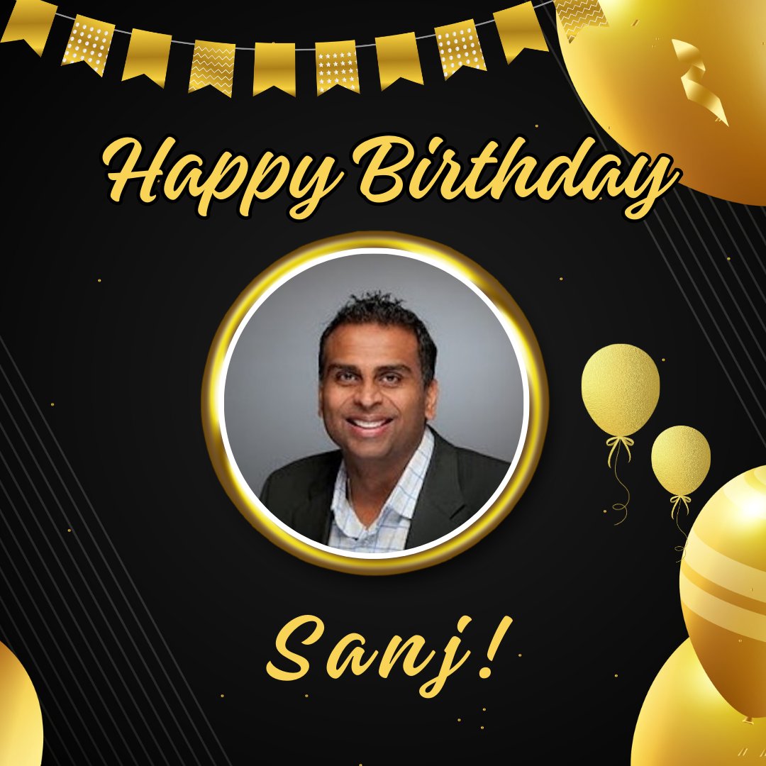 🎉 Wishing the happiest of birthdays to our boss, Sanj Patel!🎉

 🎈Your leadership, guidance, and positivity make every day brighter for the entire team. Here's to a day filled with fun, happiness, and success! 🥳

#happybirthday