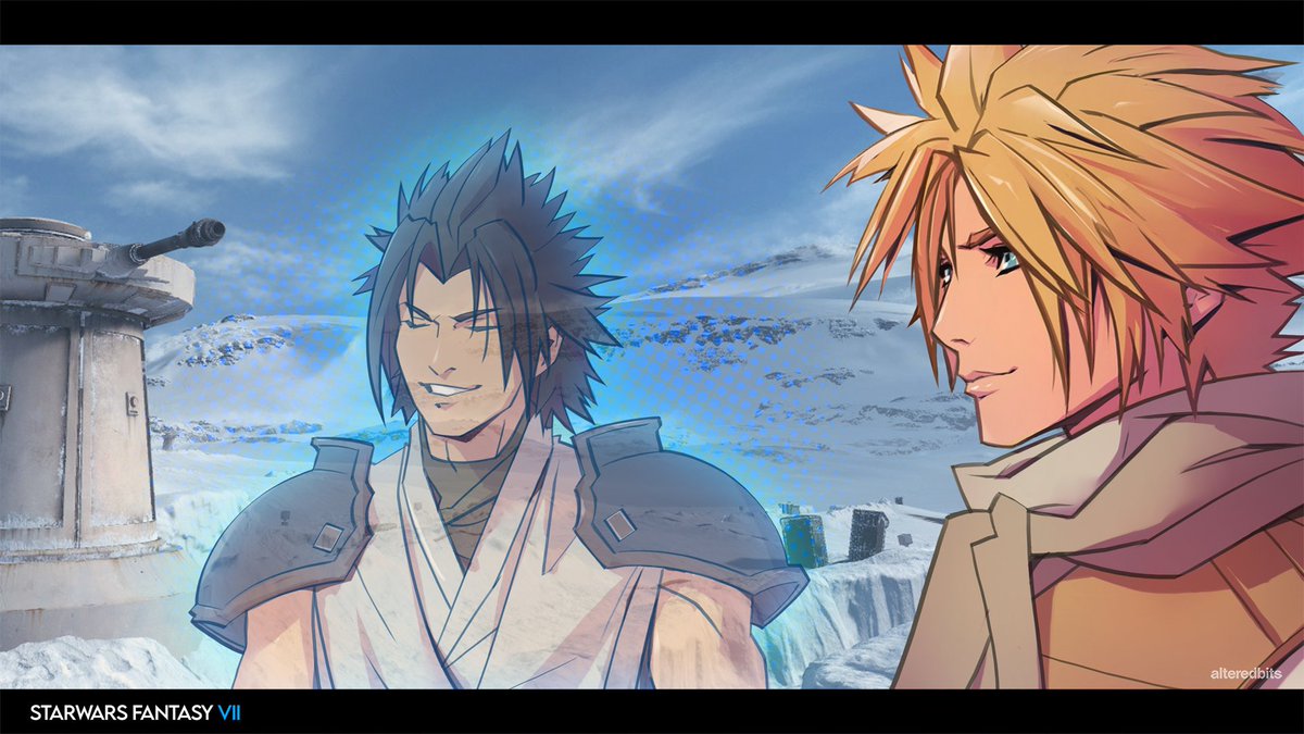 Me? Hothgaga. 

#StarWars x #FF7