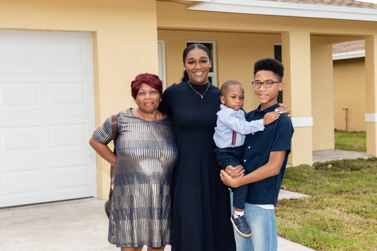 HabitatBroward's tweet photo. “The most positive outcome is the ability to leave an inheritance for my children’s children. Homeownership makes that possible.” - Habitat Broward homeowner 💙
#HabitatForHumanity #AffordableHousing #BrowardCounty #helpingourcommunity #doinggood #makeadifference #SocialGood https://t.co/XQMgeKd1sM