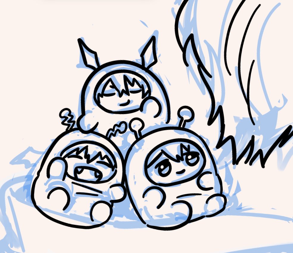 MUKBAB_'s tweet photo. 아들장가보내는낙서랑 돼지들
몬미나를 자꾸 됒이로그림 (수정함
떡미나
밥미나 https://t.co/hAzfFq1jjG