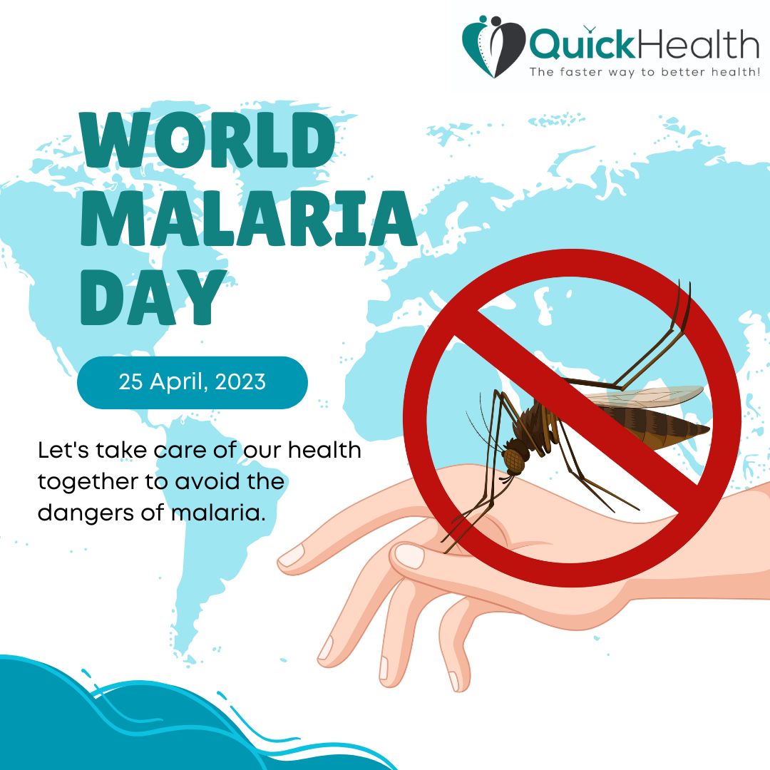 QuickDoctors's tweet photo. Join Quick Health Doctors this World Malaria Day to raise awareness and fight against this deadly disease! Together, let's make every day a mosquito-free day.

#WorldMalariaDay #QuickHealthDoctors #FightAgainstMalaria https://t.co/RZ5nxq9RNi