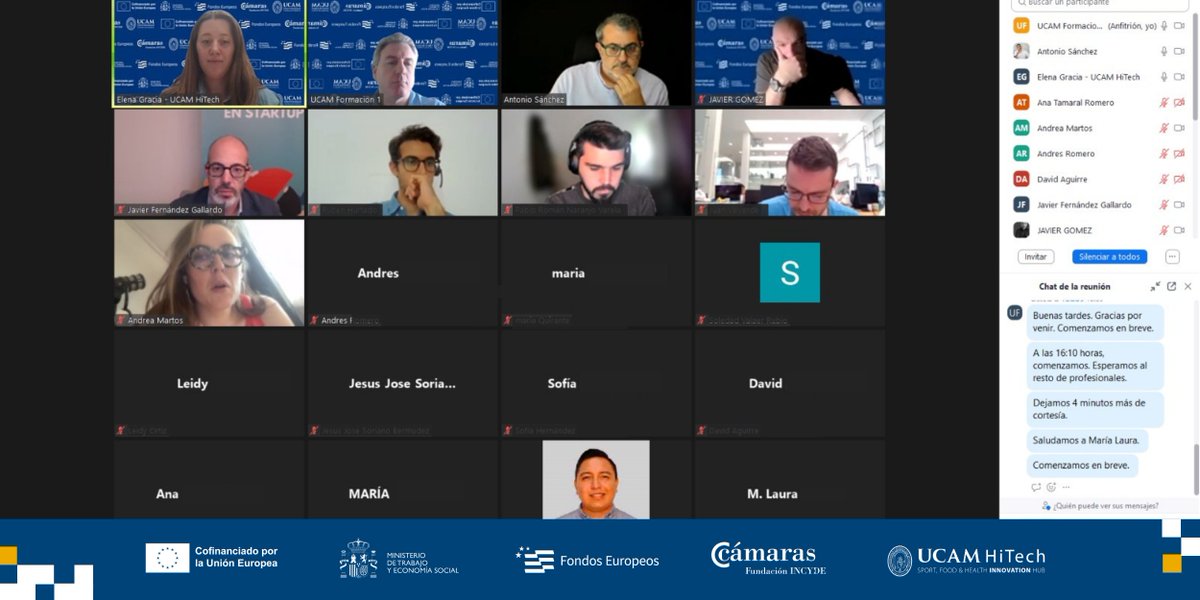 HitechUCAM's tweet photo. ✨ Esta imagen es el reflejo de muchos meses de trabajo y de un gran equipo comprometido. 📅 El pasado martes se dio inicio a la primera edición de emprendimiento científico, la cual tiene como finalidad dotar a los científicos con habilidades emprendedoras esenciales, preparándose para transformar sus investigaciones en oportunidades de negocio viables. 🧪🔬

✅ En esta sesión de apertura contamos con la participación del claustro completo, todos ellos profesionales con amplia experiencia en el emprendimiento científico como @jhierroalvarez , @andreamesteban ,@andresromero , @AbellanAlmudena  , Javier Fernández Gallardo, @antoniosanchez_  y @Caballero_68 . La apertura de este programa no solo marcó un momento importante para nosotros sino también para el motivado grupo de alumnos que participan en esta primera promoción.

🙌 🔎 Una prueba del interés causado es que tenemos llena la primera edición de Valencia y la segunda edición de Andalucía. Si eres investigador y quieres participar aún tenemos plazas! Inscríbete aquí 👉 https://t.co/z0s8xx7wpd

Somos #UCAMHiTechies