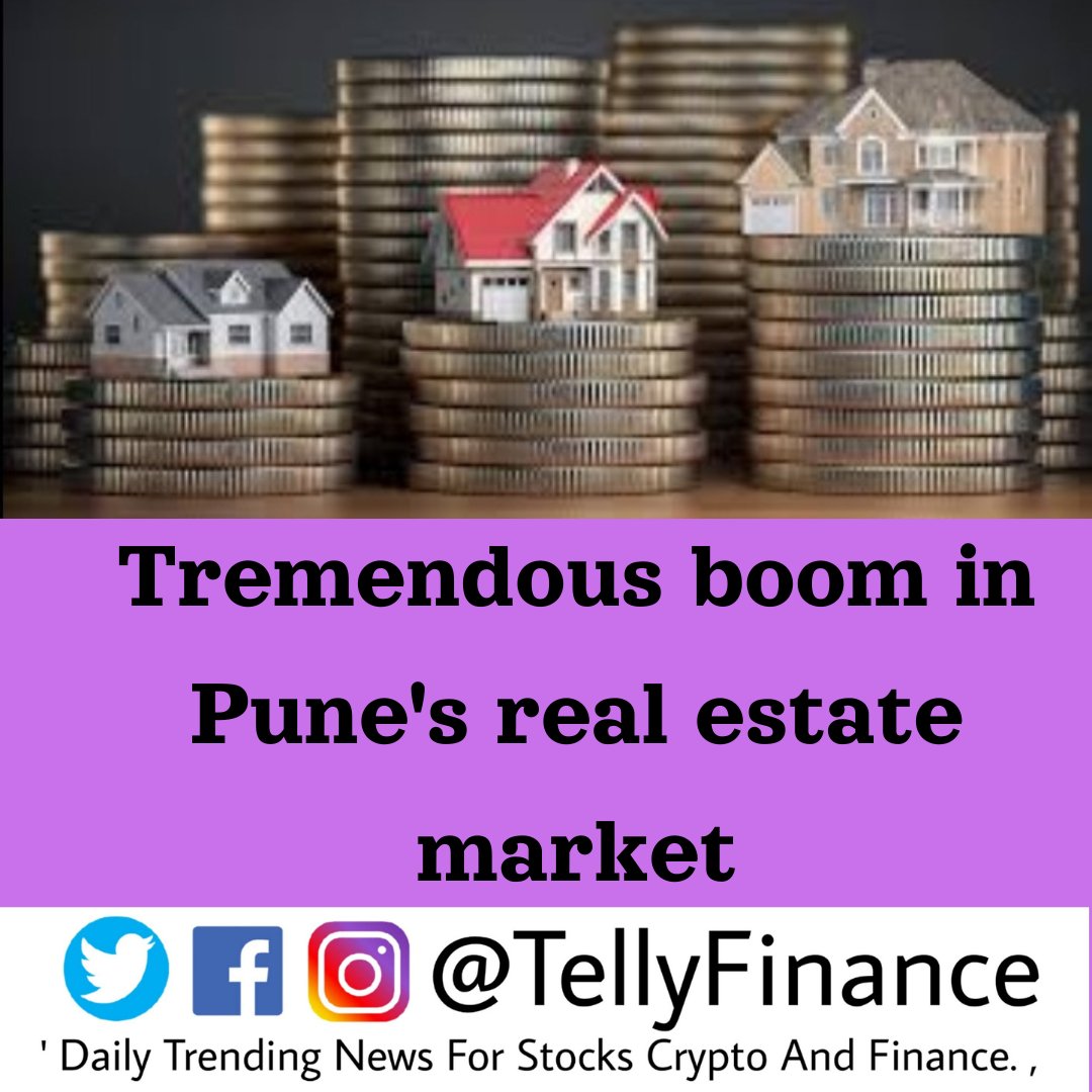 Tremendous boom in Pune's real estate market #RealEstate #pune #propertymarket #realestatemarket #tellyfinance #tellyfinanceindia #tellyfinancenews @TellyFinance