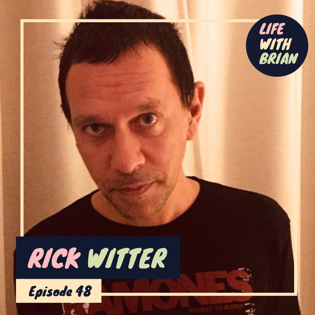 It was a joy to have @shedseven singer @Ricktw1tter join us on Life With Brian this week Tune in to hear Rick and the lads talk about the band's 30-year career, topping of the album charts, and how they almost made Aerosmith fall off the wagon! Download➡️linktr.ee/Life_With_Brian