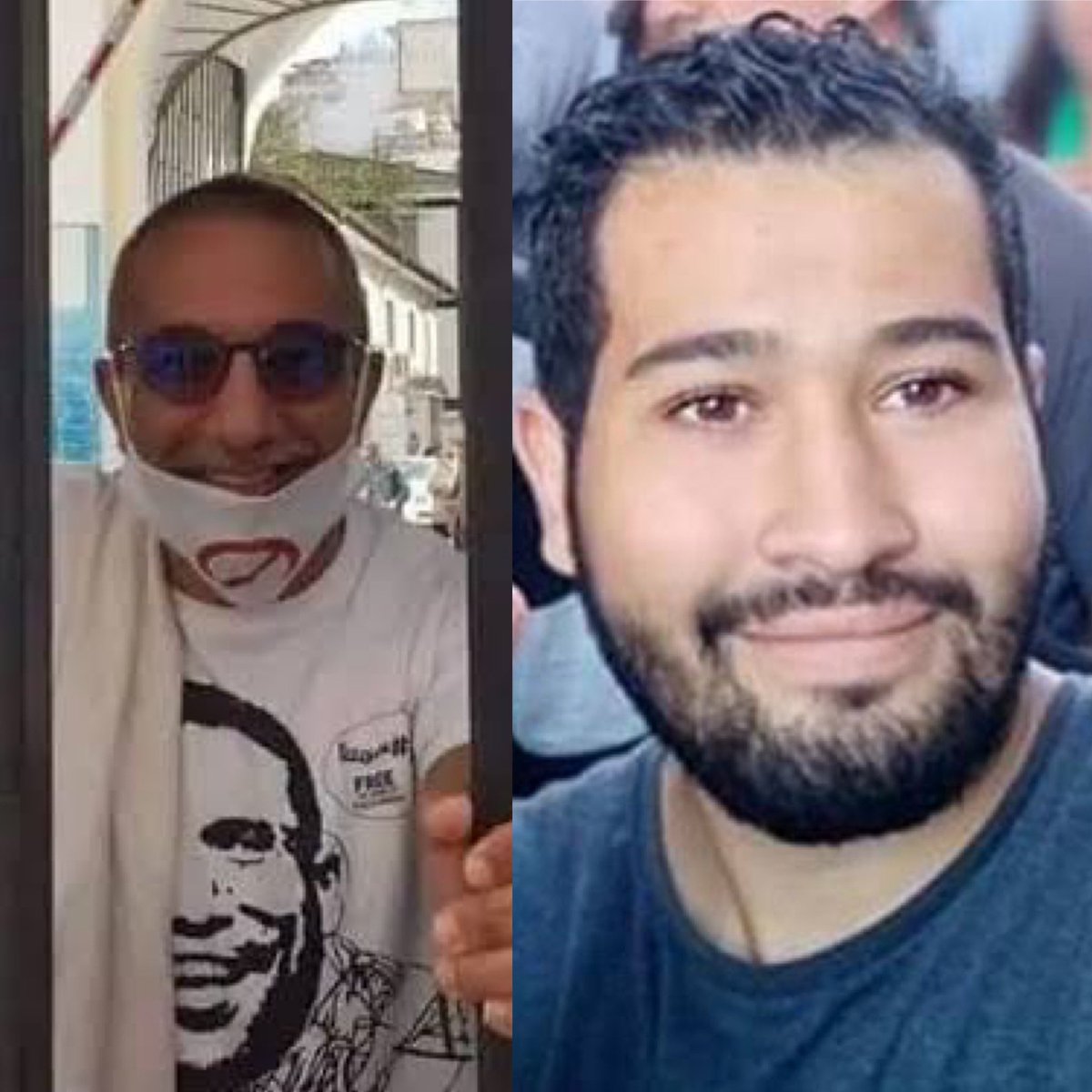 khaleddrareni's tweet photo. Le journaliste Mustapha Bendjama a retrouvé les siens après avoir subi, jusqu’au bout, la peine injuste qui lui a été infligée. Mustapha est libre, on peut s’en réjouir, mais il faut rappeler avec force qu’il n’aurait jamais dû se retrouver en prison, ni subir ce terrible acharnement.
Mes pensées vont aujourd’hui à Ihsane El Kadi qui bouclera bientôt ses 500 jours en prison.
#FreeIhsaneElKadi