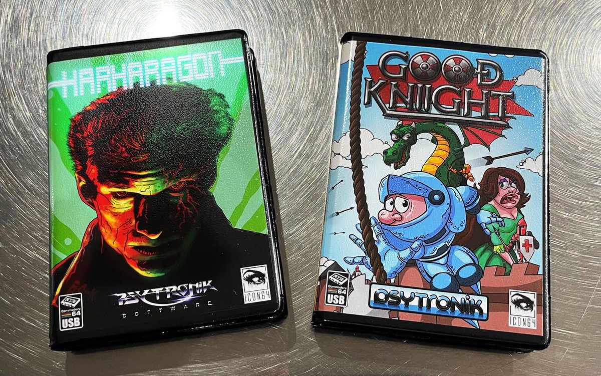 Harharagon wasand good kniight in the same usb boxed release psytronik.bigcartel.com/product/good-k…