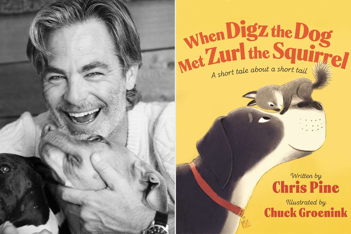 동화 작가 크리스 파인이라니!!! 책 제목은 When Digz the Dog Met Zurl the Squirrel, 전혀 어울릴 것 같지 않은 두 친구의 우정을 그린 이야기라고 함. 10월 8일 출간 예정, 여러 사이트에서 프리오더 받는 중📚
🔗 people.com/chris-pine-to-…

#ChrisPine #크리스파인