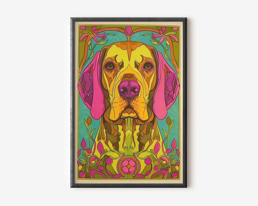 Start your day with the elegance of Art Nouveau. Our Beagle print adds a timeless charm to any room. Visit pr0j3ct94.etsy.com for this and more unique finds. #BeagleBeauty #ArtNouveau #HomeDecor #EtsyArt 🌞🎨 Link in bio instagr.am/p/C558lugPyAR/