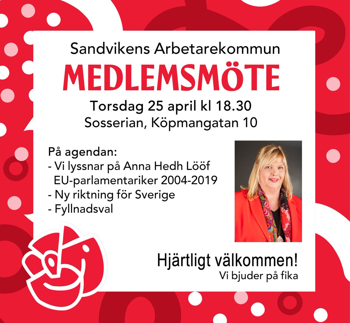Socialdemokraterna Sandviken tweet media
