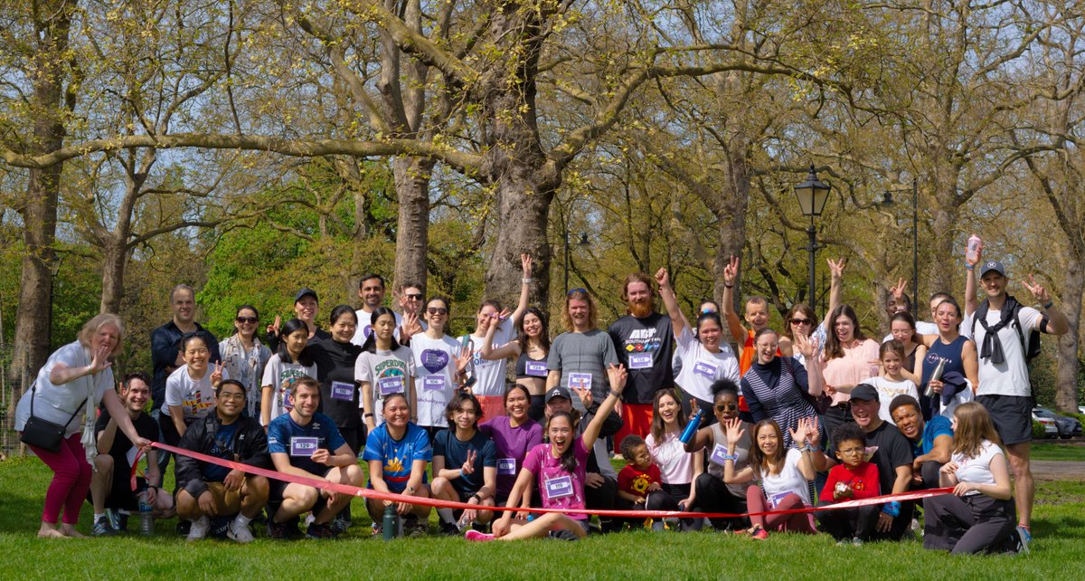 Well done to the 30 keen runners from radiology and other departments at Royal Brompton Hospital who ran the Battersea Park 5K last weekend to raise money for the @RBHCharity Patients' Fund! 🏃‍♀️ #TeamGSTT