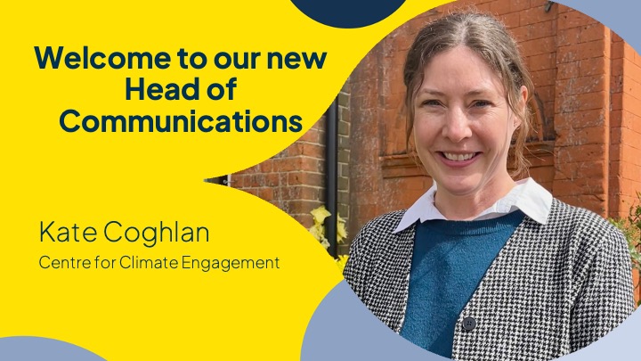 The CCE welcomes Kate Coghlan in the new role of Head of Communications. Kate's strong communications experience &amp; passion for #climateaction will support our ongoing mission to accelerate the race to #netzero emissions &amp; #climateresilience. <a href="/Hughes_Hall/">Hughes Hall</a> <a href="/Kate_Cogs/">Kate Coghlan</a>